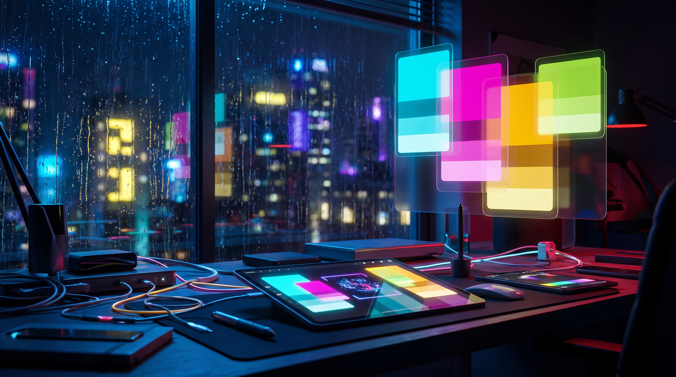 AI Color Palette Tools Are Fast. Your Eye Still Has to Pick the Temperature.